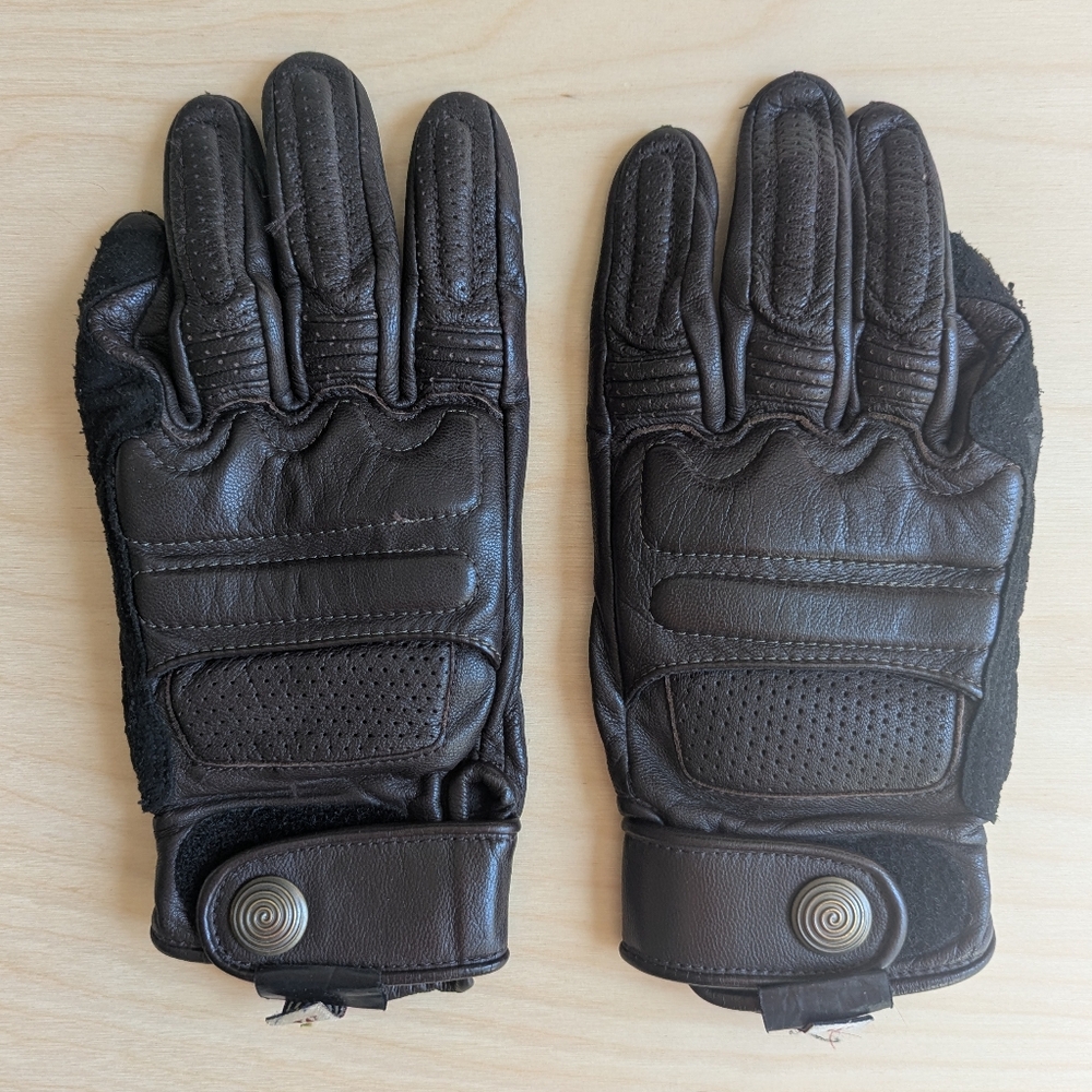 Leather Motorcycle Gloves